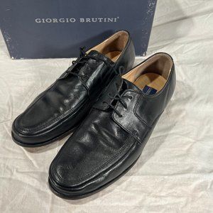 Giorgio Brutini Leather Dress Shoes - great shape - sz 11